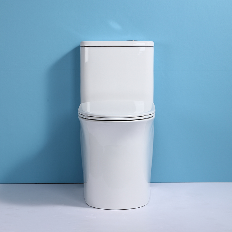 OEM Cheap Wc White Hotel Toilet Ceramic Siphonic Wash Down One Piece